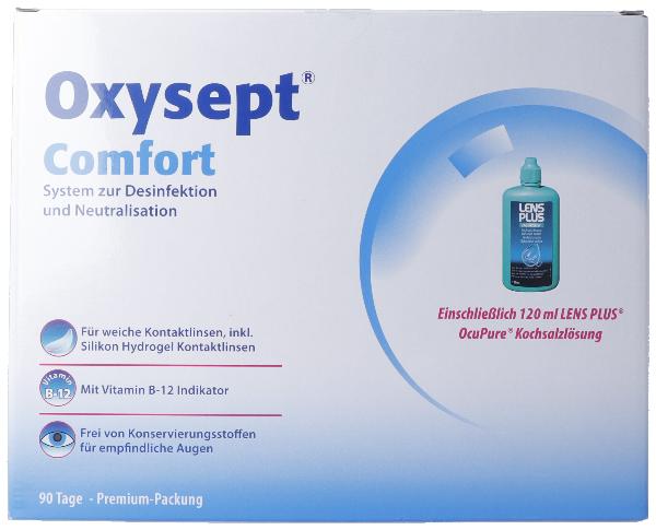Oxysept Comfort Lös + Lpop 3 x 300 ml