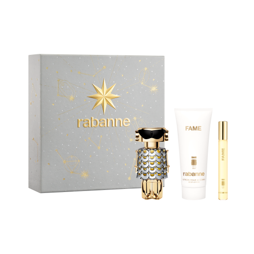 Paco Rabanne Fame Eau de Parfum 50ml + Body Lotion 100ml + Minigrösse 10ml Hd25