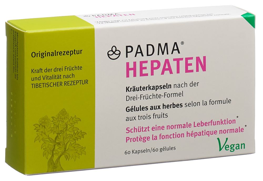 Padma Hepaten Kapseln Blist 60 Stück