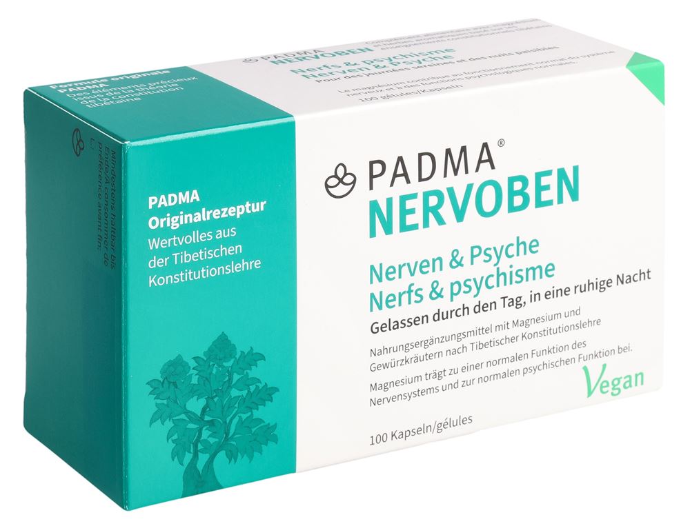 Padma Nervoben Kaps 100 Stk
