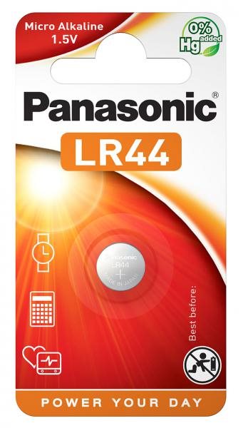 Panasonic Batterien Knopfzelle Lr44 2 Stk
