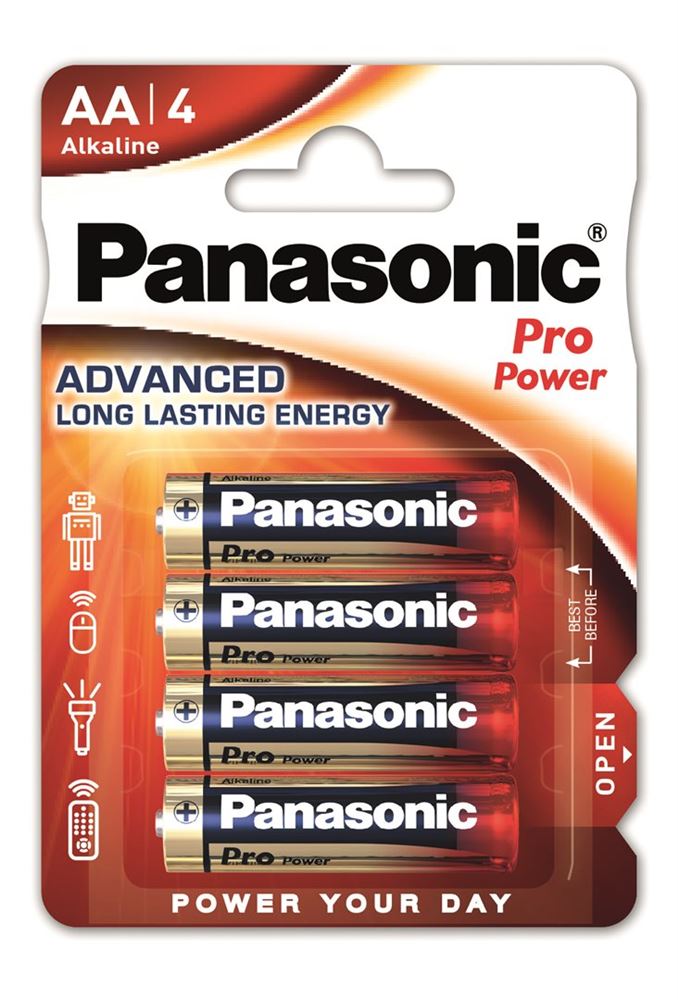 Panasonic Batterien Pro Power AA LR6 4 Stk