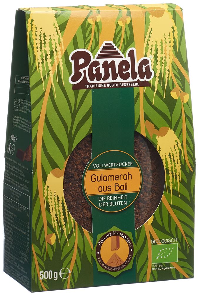 Panela Kokosblütenzucker aus Bali Bio 500 g