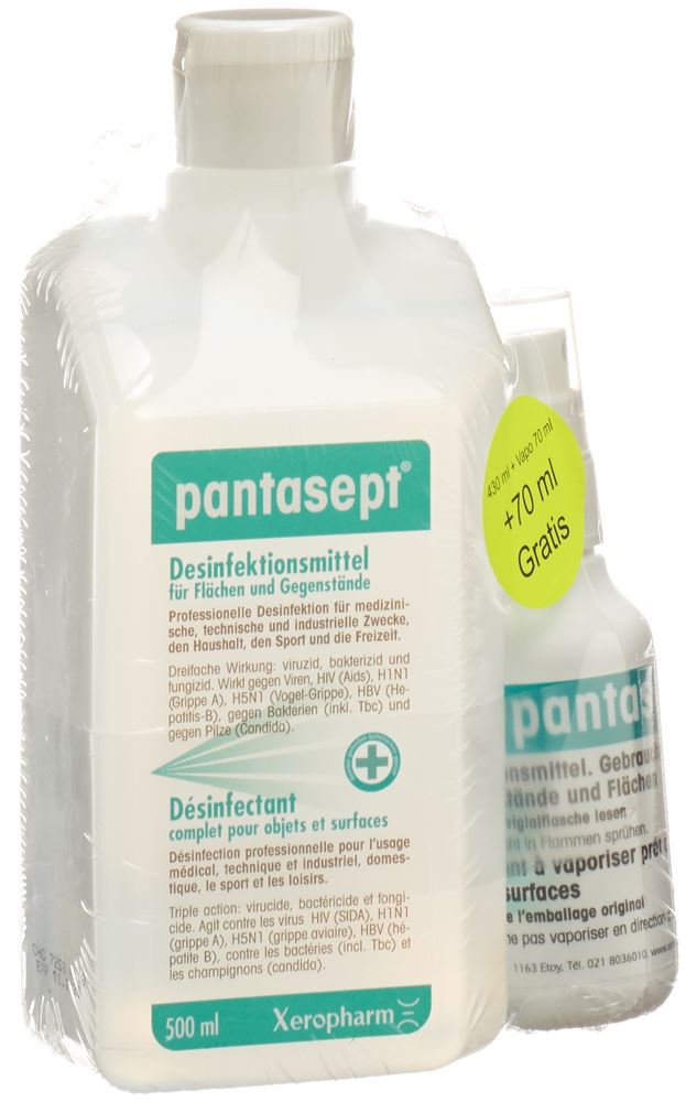 Pantasept Desinfektion Lös Set 430 + 70ml