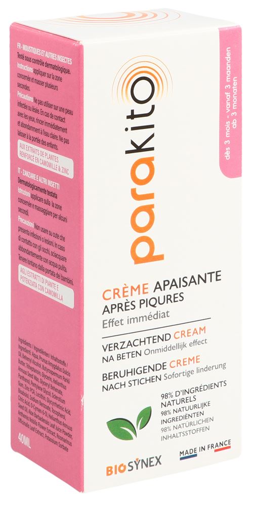 Parakito Creme nach Stichen 40 ml