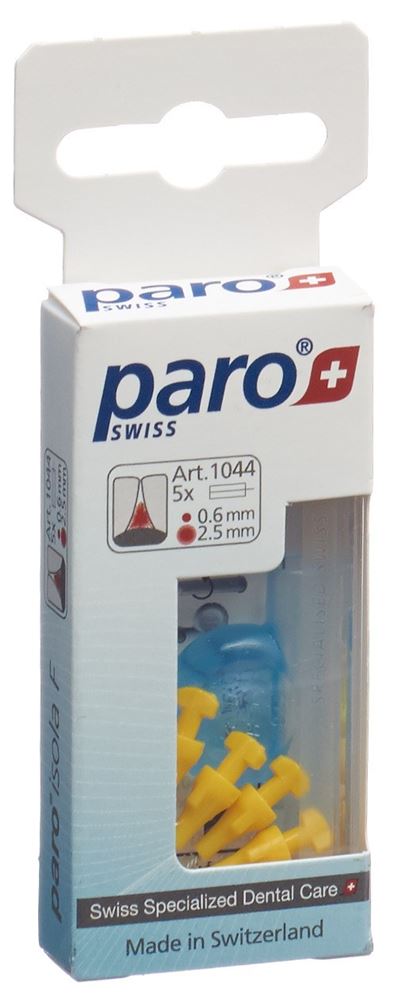 paro Isola F 2.5mm xx-fein gelb zylindrisch 5 Stk