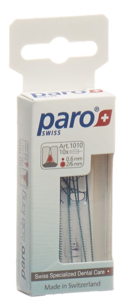 paro Isola Long 2/6mm x-fein blau konisch 10 Stk