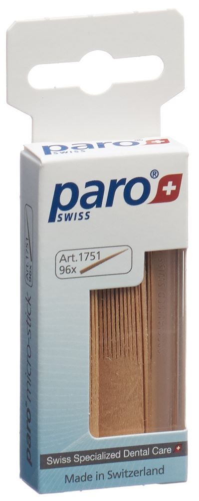 paro Micro Sticks Zahnhölzer superfein 96 Stk