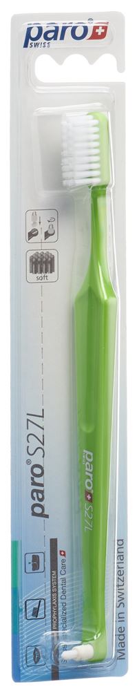 paro Zahnbürste S27L soft 3-reihig mit Interspace