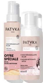 Patyka Clean Range Duo Doppelte Reinigung 2 Stk