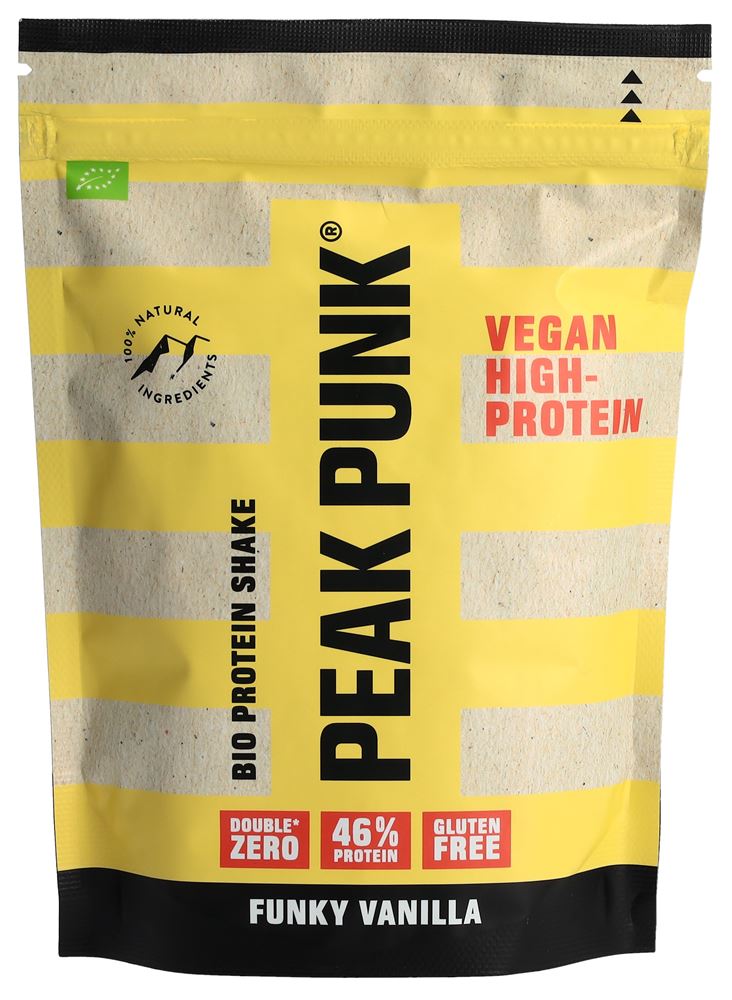 Peak Punk Bio High Protein Shake Bourbon Vanilla Btl 250 g
