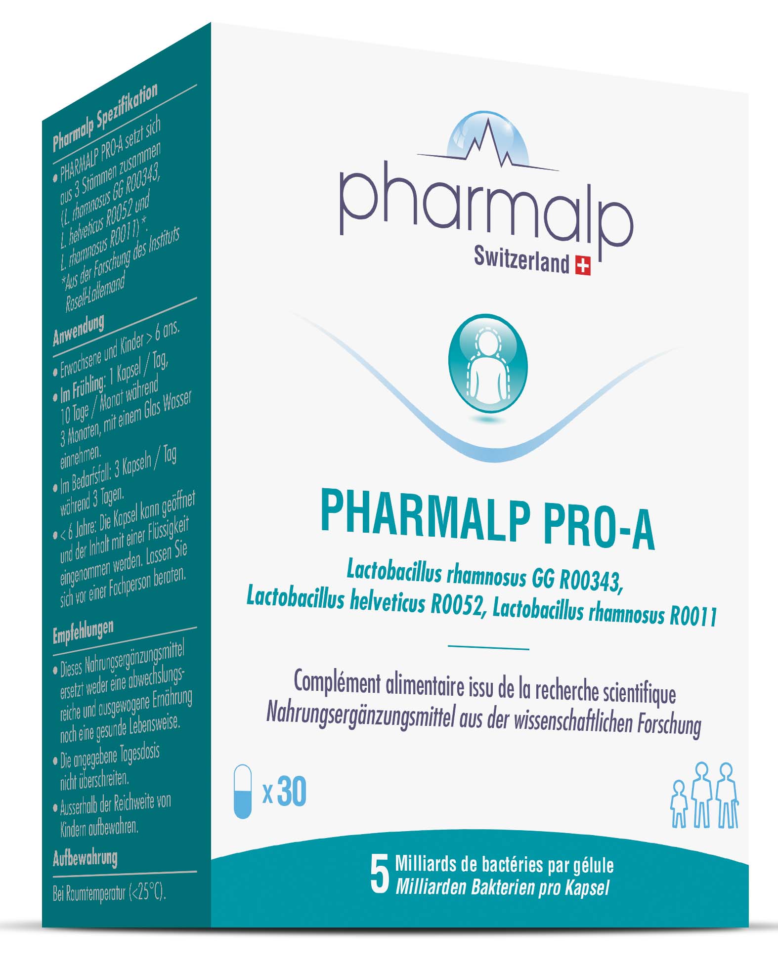 Pharmalp Pro-A Probiotika Kapseln 30 Stück