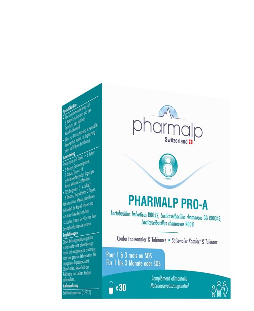 Pharmalp Pro-A Probiotika Kapseln 30 Stück