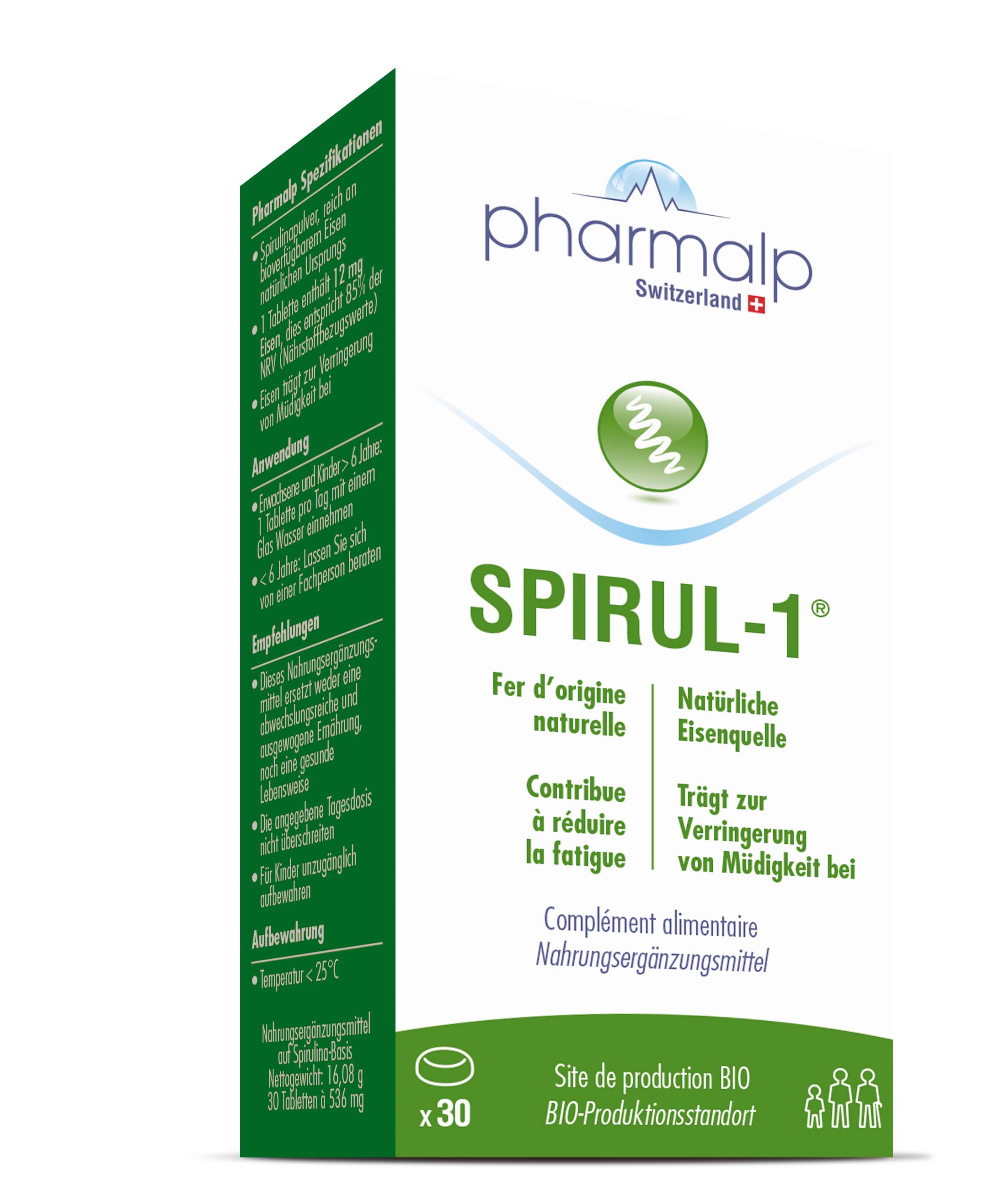Pharmalp Spirul-1 Tabletten 30 Stück