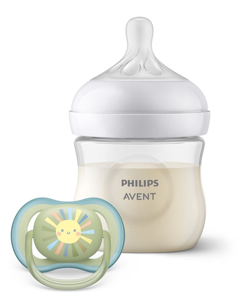 Philips Avent Natural Response Babyflasche 125ml mit ultra air Schnuller 0-6M