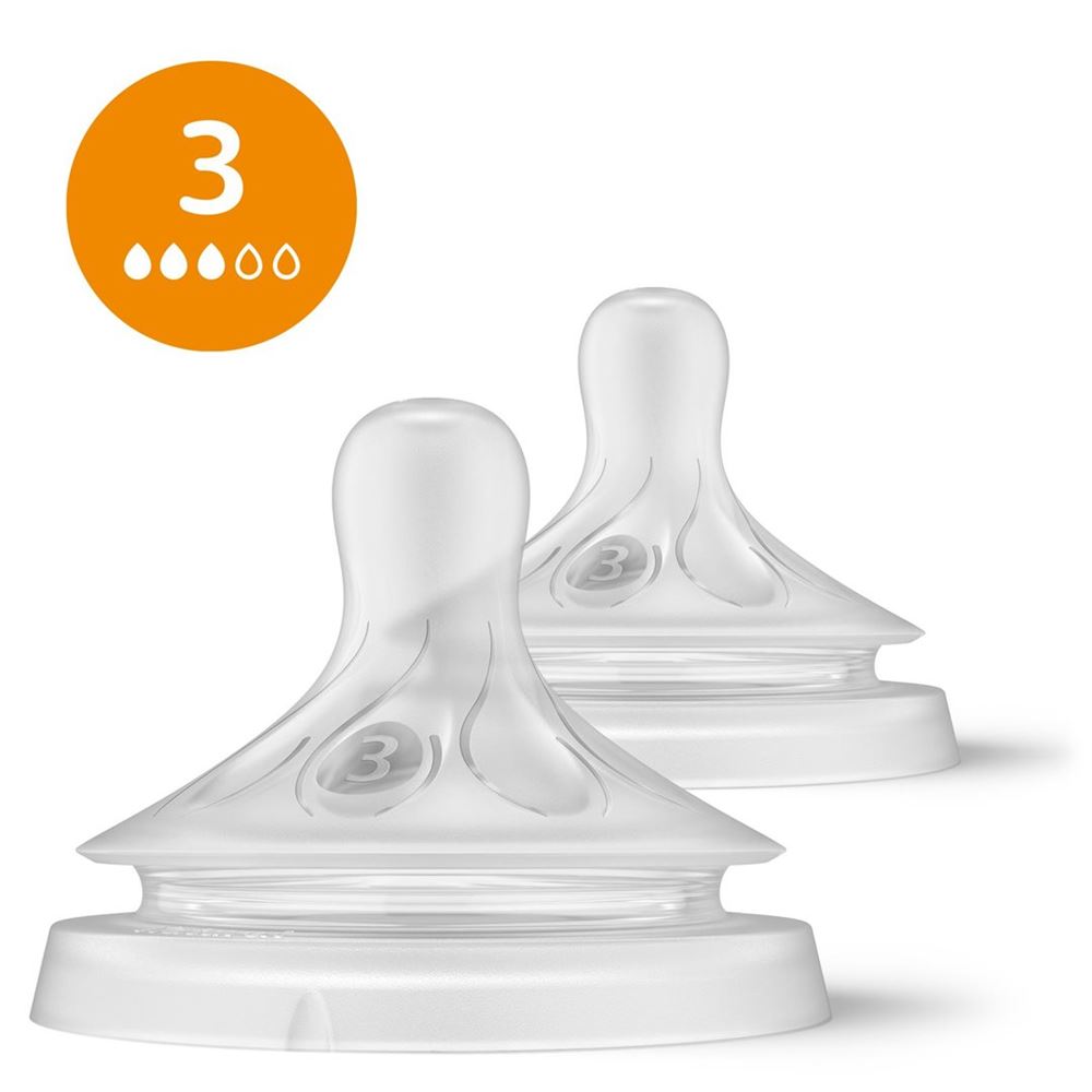 Philips Avent Natural Response Sauger Gr3 1M+ 2 Stk