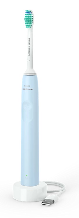 Philips Sonicare 2100 elektrische Schallzahnbürste hellblau