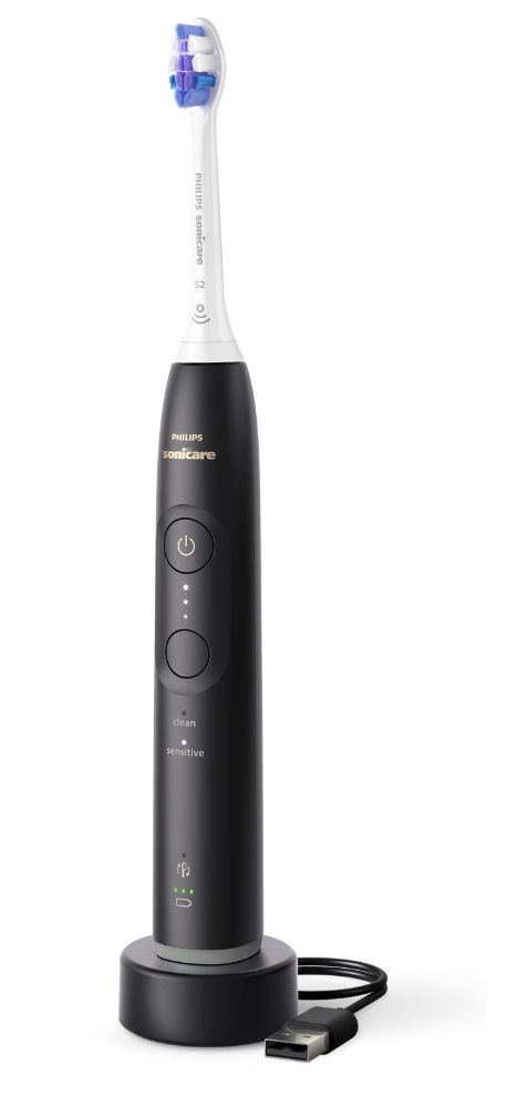 Philips Sonicare 6100 elektrische Schallzahnbürste Hx7401/01 schwarz