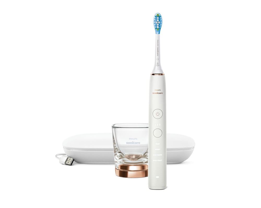 Philips Sonicare DiamondClean 9000 elektrische Schallzahnbürste Hx9911/94 roségold