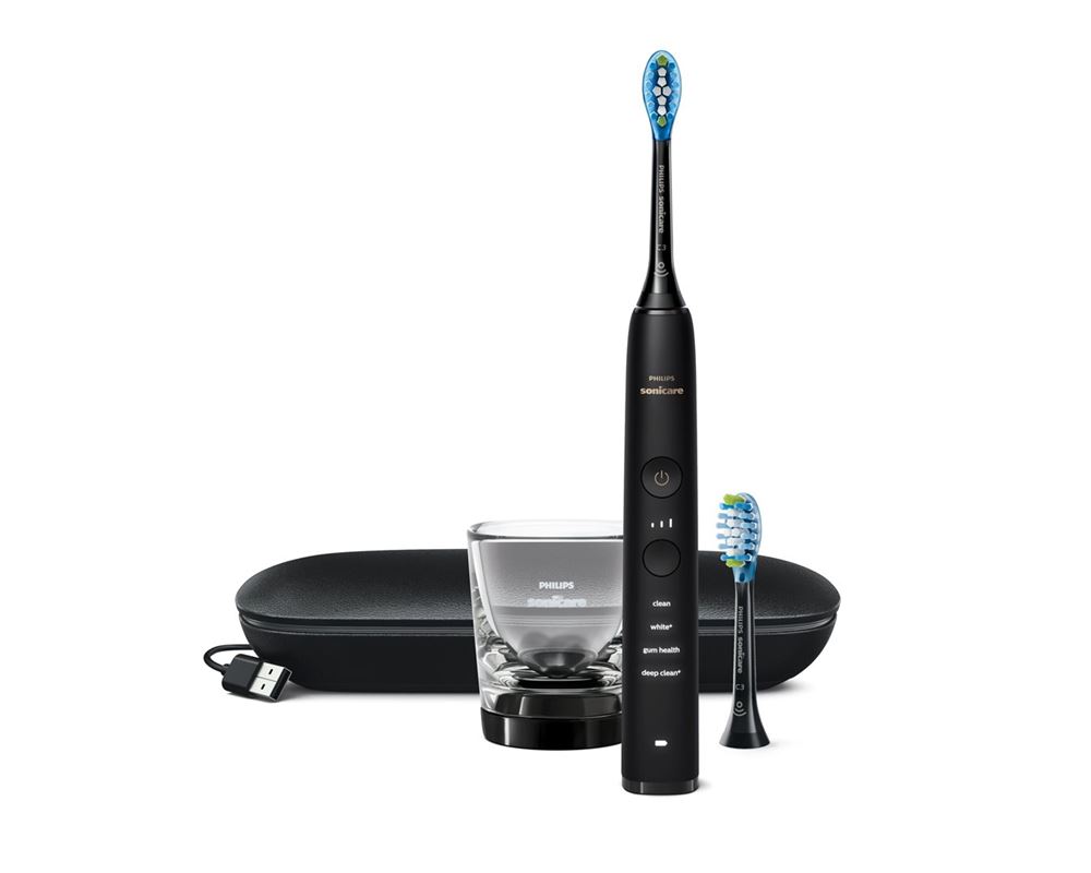 Philips Sonicare DiamondClean 9000 elektrische Schallzahnbürste Hx9913/18 schwarz