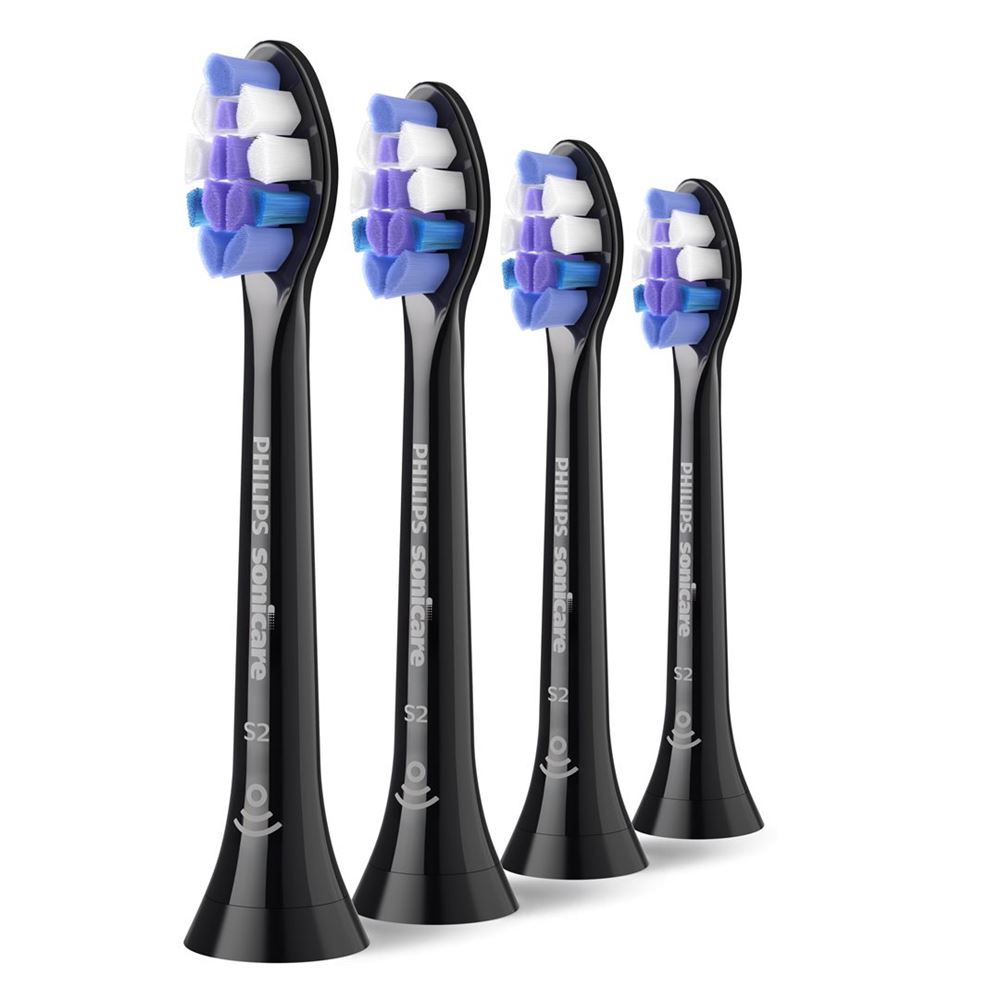 Philips Sonicare Sensitive Bürstenkopf schwarz 4 Stk