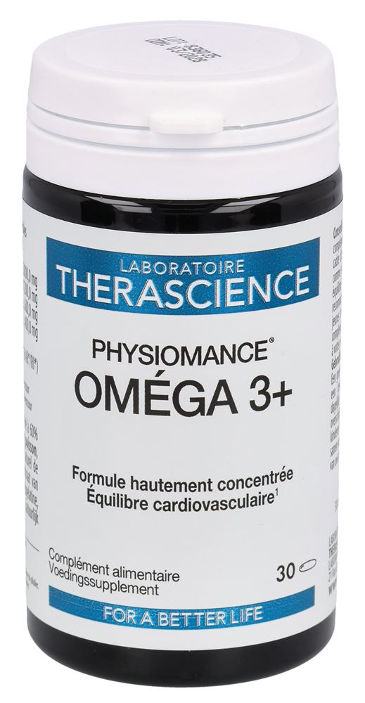 Physiomance oméga 3+ Kaps Fl 30 Stk