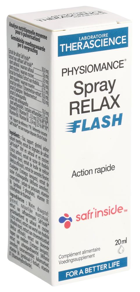 Physiomance relax flash Spr 20 ml
