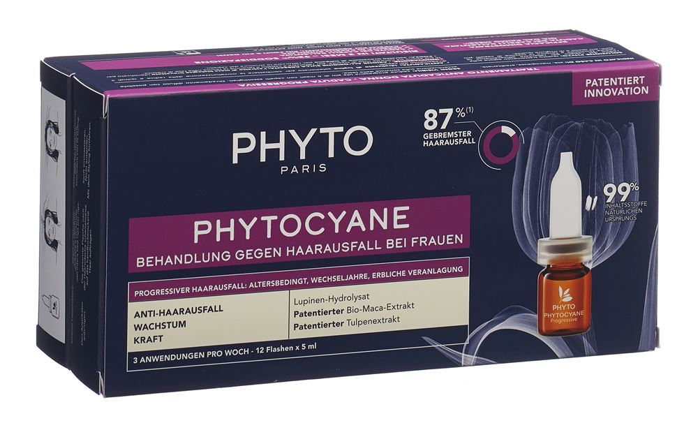 Phyto Phytocyane Women Prog deutsch/italienisch 12 Fl 5 ml