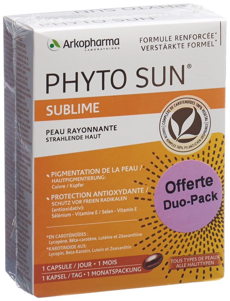 Phyto Sun Sublim Kapseln Duo 2 X 30 Stück