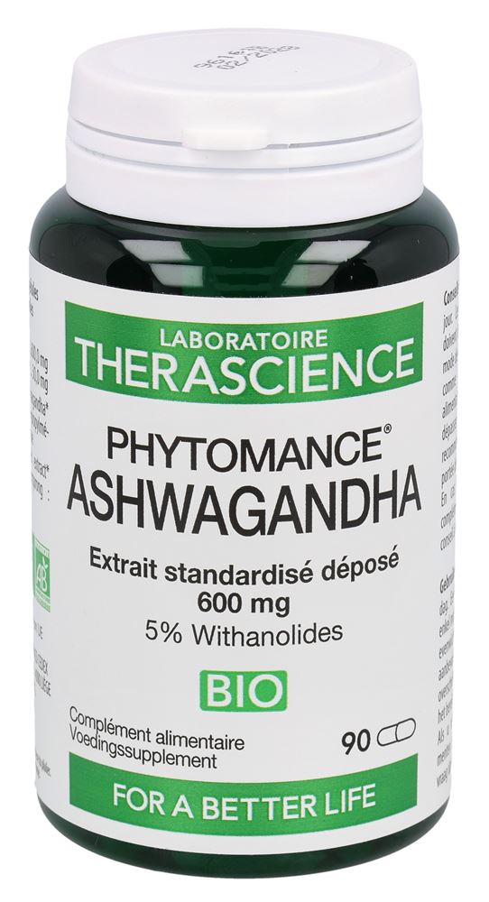 Phytomance ashwagandha Gélules bio Fl 90 Stk