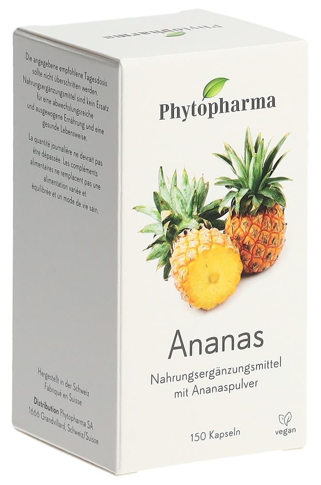 Phytopharma Ananas Kapseln 150 Stück