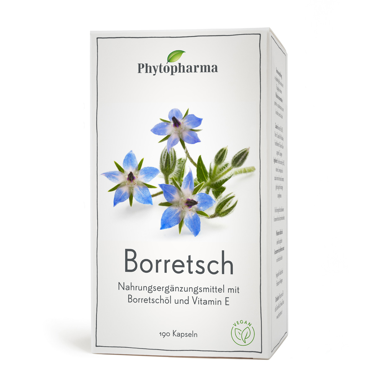 Phytopharma Borretsch Kapseln 500 Mg 190 Stück