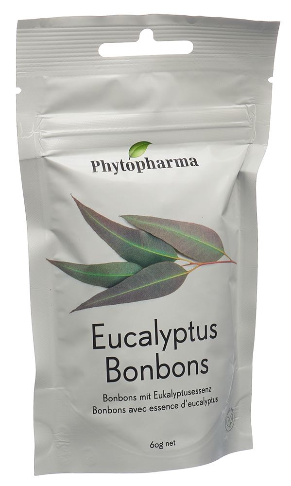 Phytopharma Eucalyptus Bonbons Btl 60 g