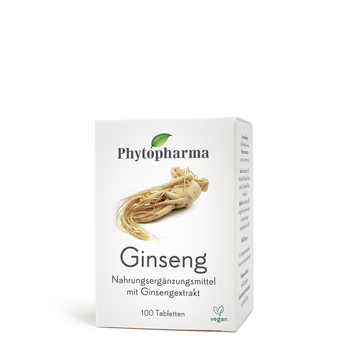 Phytopharma Ginseng Tabl Ds 100 Stk