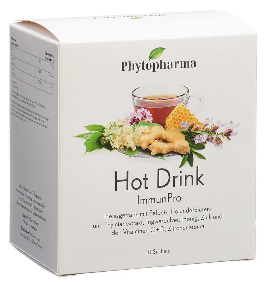 Phytopharma Hot Drink Beutel 10 Stück