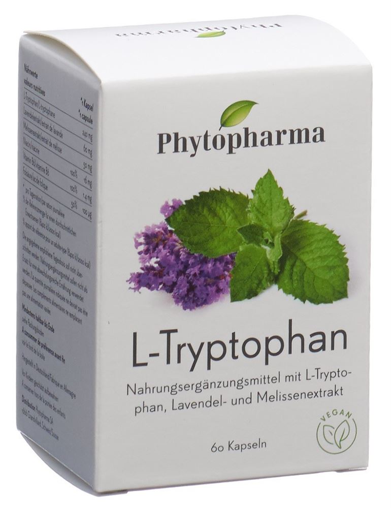 Phytopharma L-Tryptophan Kaps Ds 60 Stk