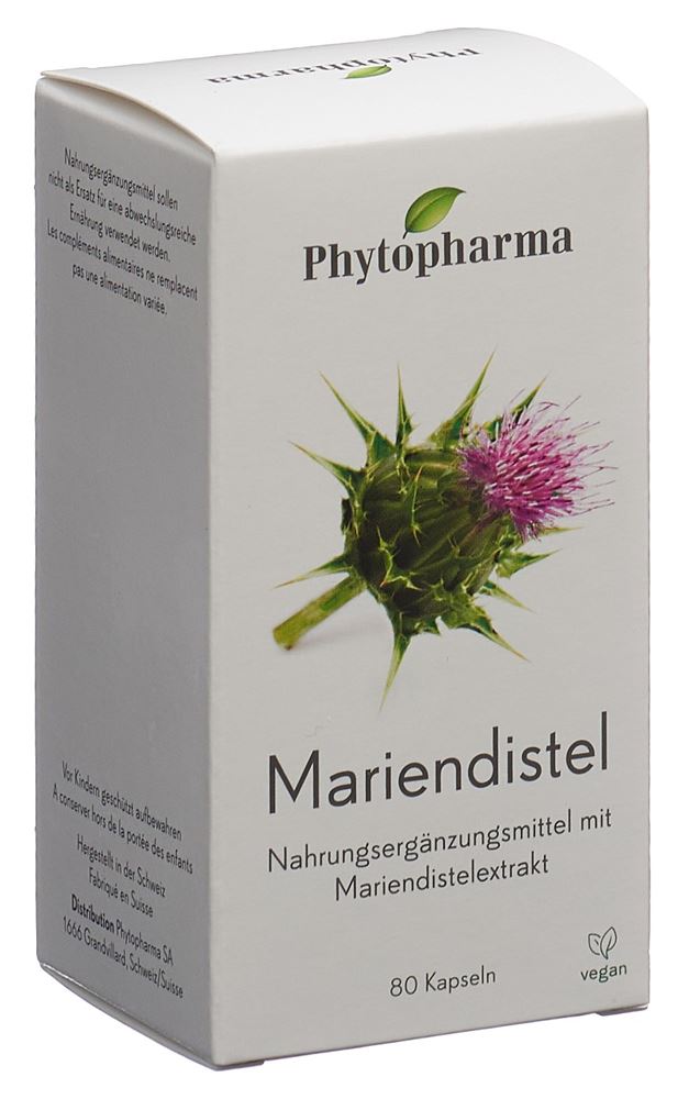 Phytopharma Mariendistel Kaps 80 Stk