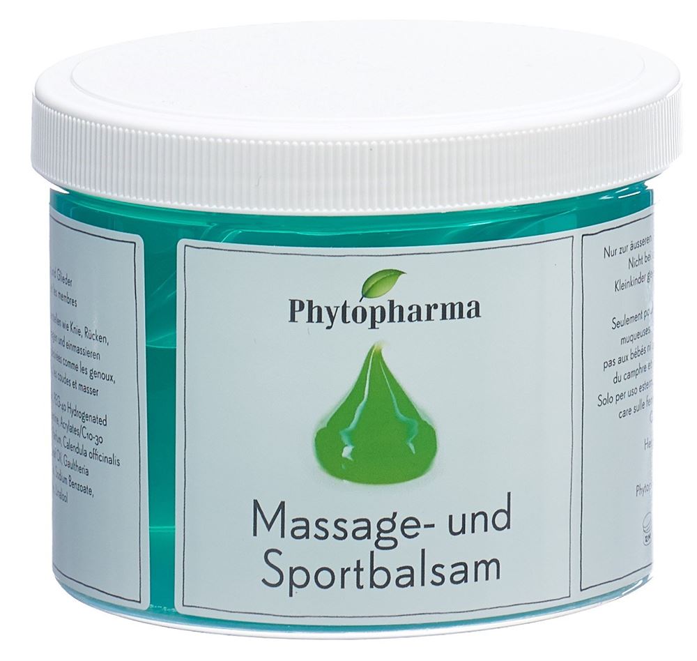 Phytopharma Pferdebalsam Massage- und Sportbalsam Topf 500 ml