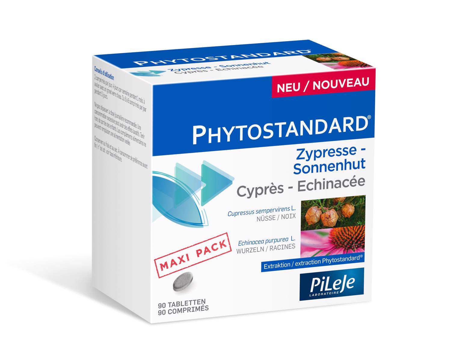 Phytostandard Zypresse-Sonnenhut Tabl 90 Stk