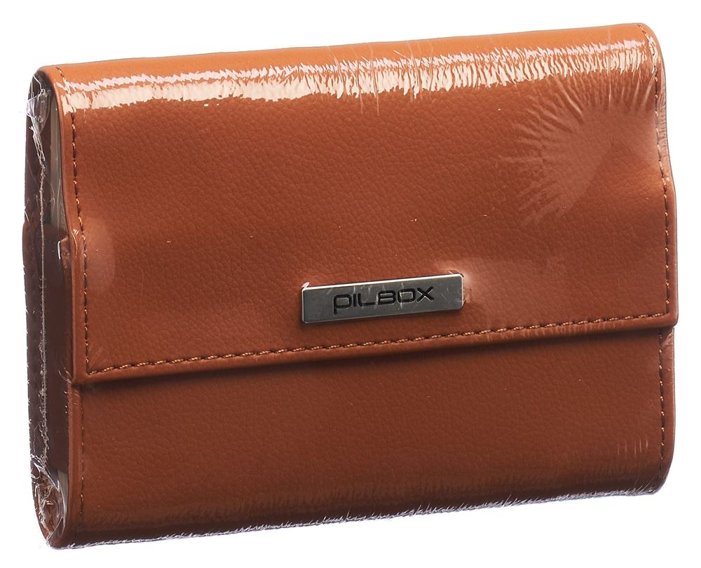 Pilbox Liberty cognac deutsch/französisch