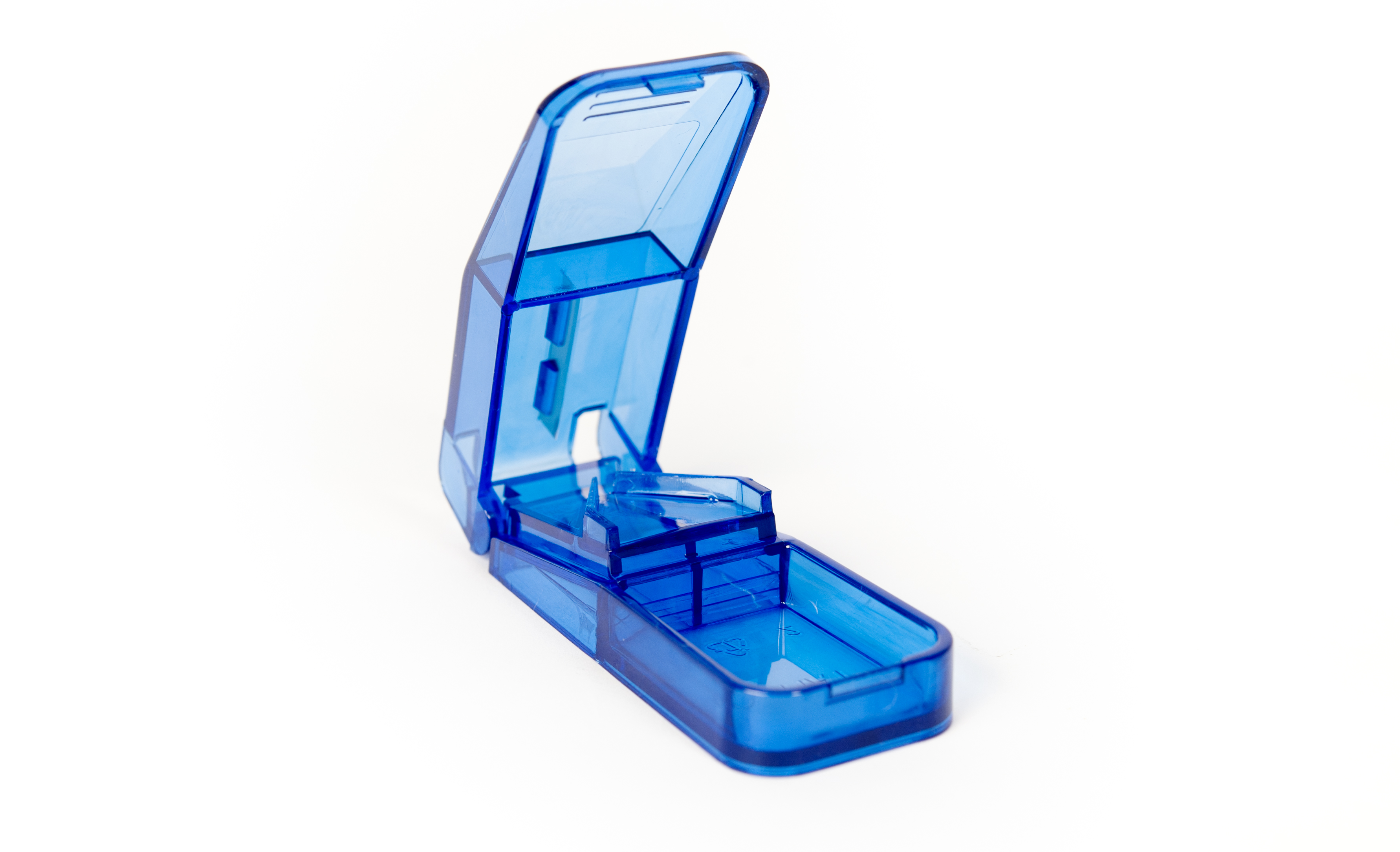 Pilomat Tablettenteiler blau