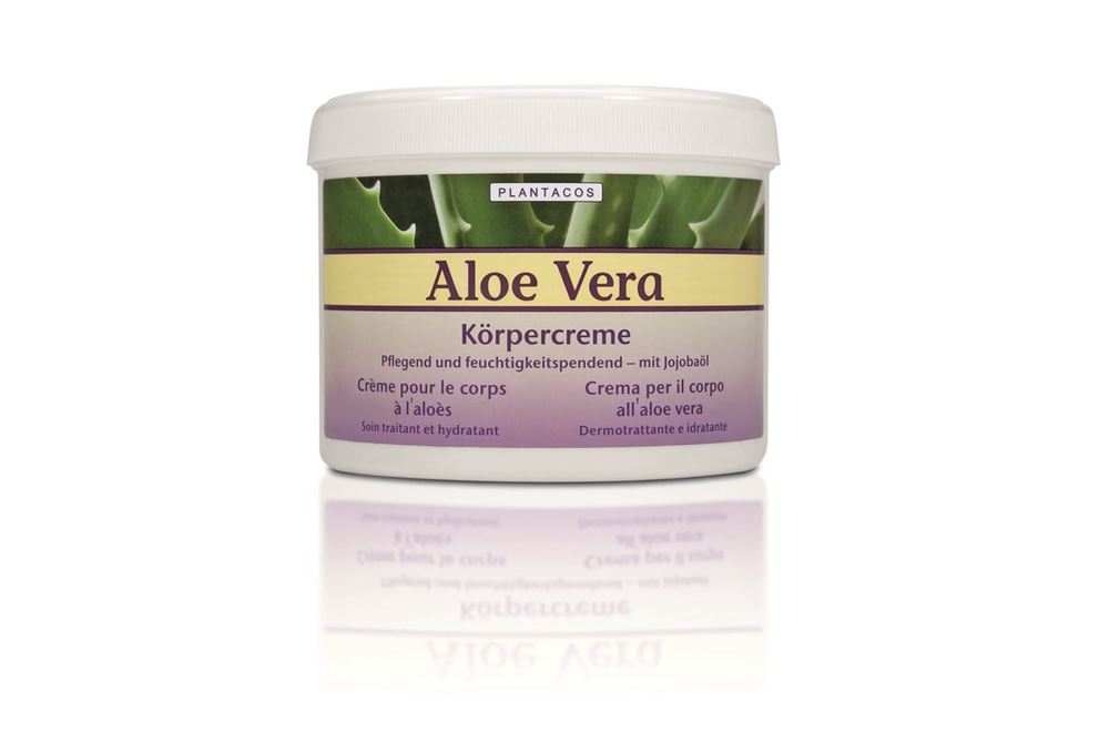 Plantacos Aloe Vera Körpercreme Topf 500 ml