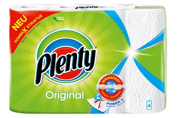 Plenty Haushaltstücher Original 45 Blatt 4 Stk