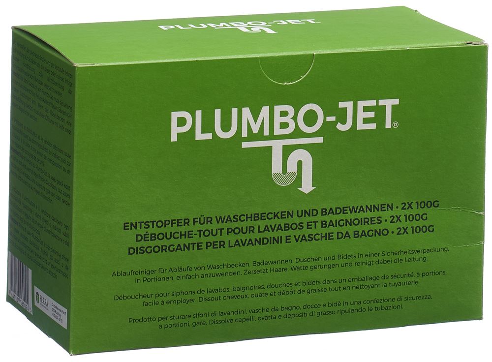 Plumbo Jet Ablaufreiniger 2 x 100 g