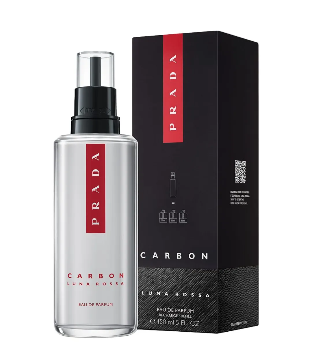 Prada Luna Rossa Carbon Eau de Parfum Refill 150 ml