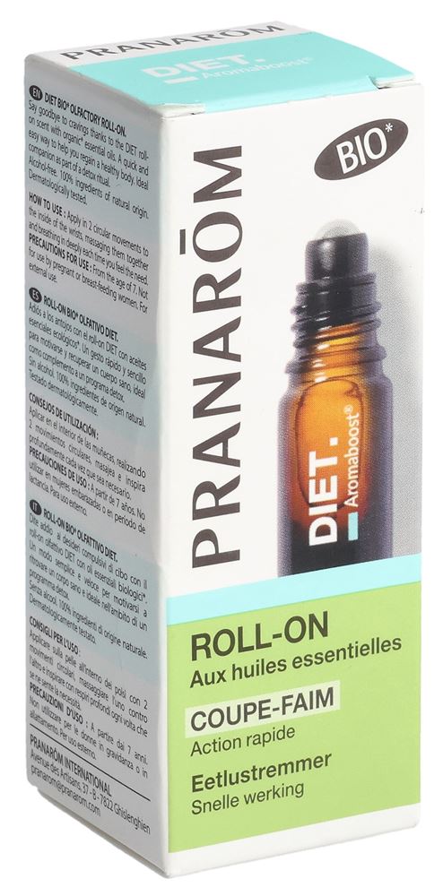 Pranarom Aromaboost Roll-on Diet Bio 5 ml