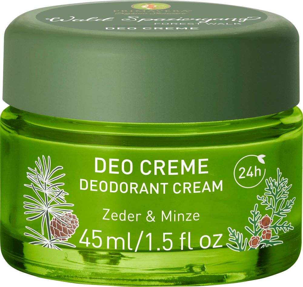 Primavera Deo Creme Waldspaziergang Topf 45 ml