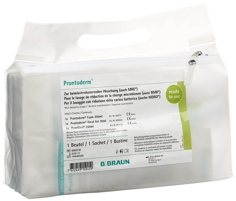 Prontoderm Zur keimlastreduzierenden Waschung Btl