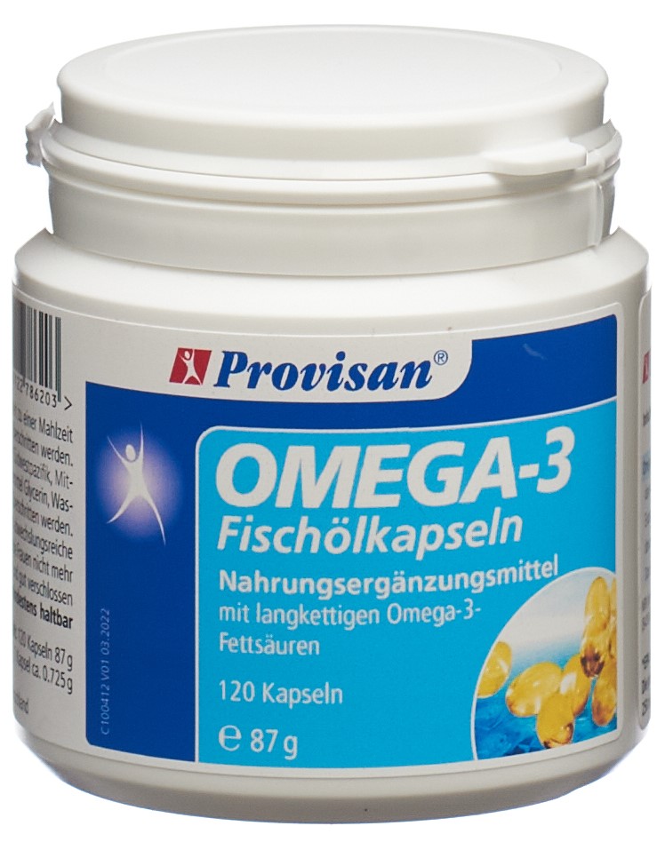 Provisan Omega 3 Fischöl Kaps Ds 120 Stk
