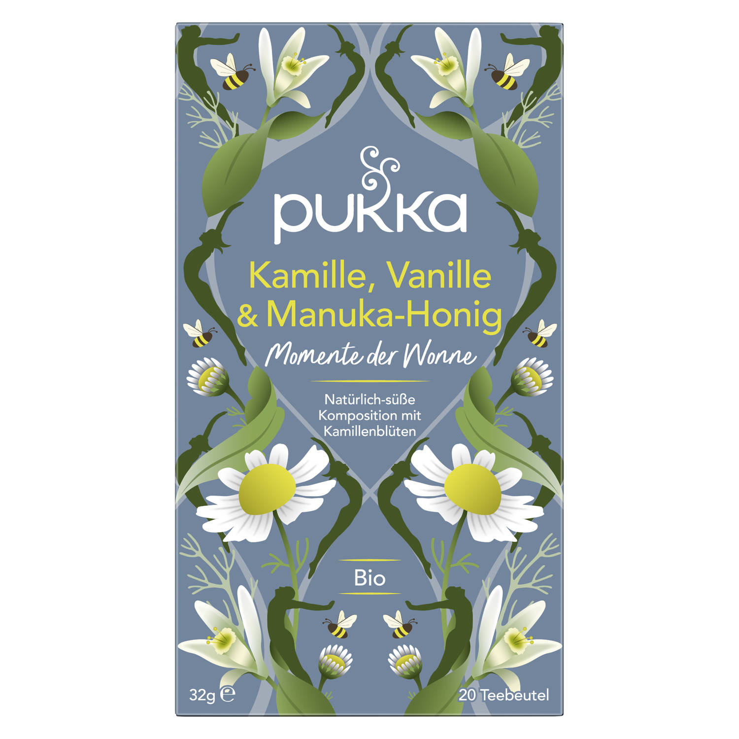 Pukka Kamille Vanille & Manuka-Honig Tee Bio Beutel 20 Stück